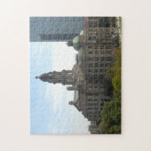 Tarrant County Courthouse Westecke - W. Belknap Puzzle (Vertikal)