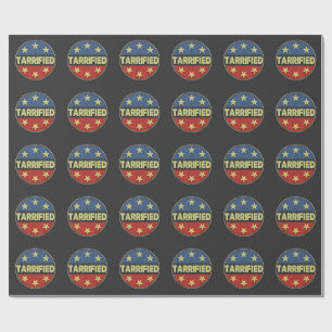 Tarrfied Anit Trump Patriotic American Geschenkpapier