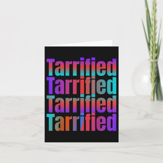 Tarried Funny Political Karte (Vorderseite)