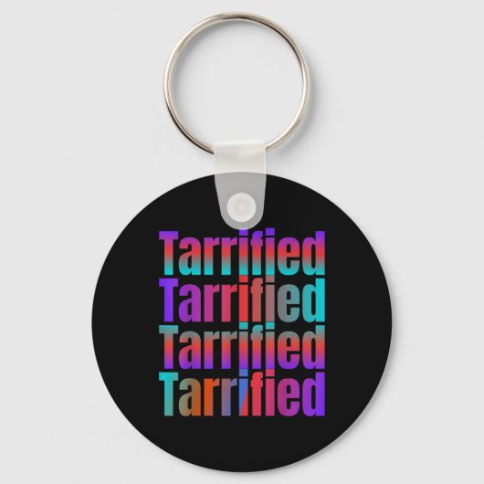 Tarried Funny Political Schlüsselanhänger (Vorderseite)