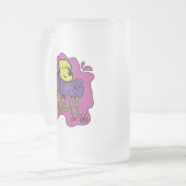 Tarro Dog Mom For Life Mattglas Bierglas (Vorderseite Links)