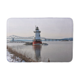 Tarrytown Lighthouse, New York Bath Mat Badematte