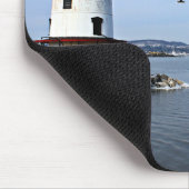 Tarrytown Lighthouse, New York Mousepad (Ecke)