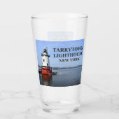 Tarrytown Lighthouse, New York Pint Glass Glas (Rückseite)