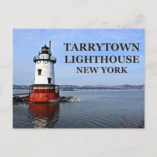 Tarrytown Lighthouse, New York Postcard Postkarte (Vorderseite)