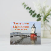 Tarrytown Lighthouse, New York Postcard Postkarte (Stehend Vorderseite)