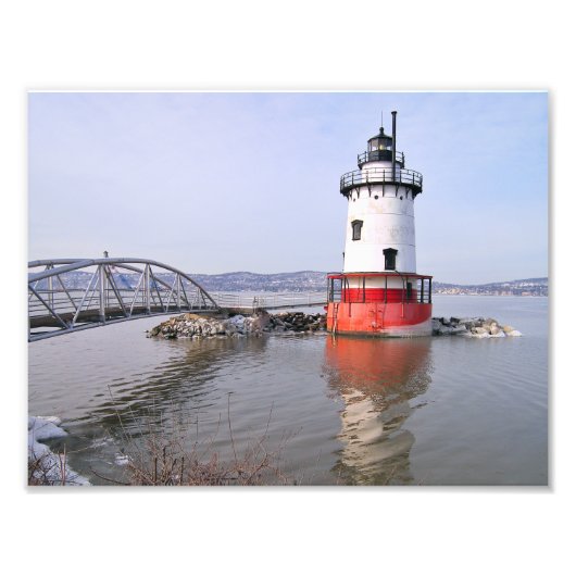 Tarrytown Lighthouse, New Yorker Foto (Vorne)
