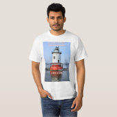Tarrytown Lighthouse, New Yorker T - Shirt (Vorne ganz)