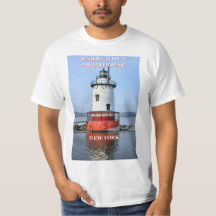 Tarrytown Lighthouse, New Yorker T - Shirt