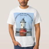 Tarrytown Lighthouse, New Yorker T - Shirt (Vorderseite)