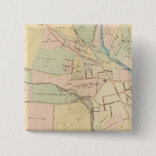 Tarrytown, N Tarrytown, New York Button (Vorderseite)