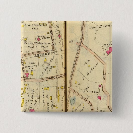 Tarrytown, New York 3 Button (Vorderseite)