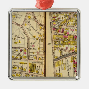 Tarrytown, New York 7 Silbernes Ornament