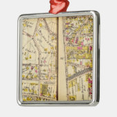 Tarrytown, New York 7 Silbernes Ornament (Links)