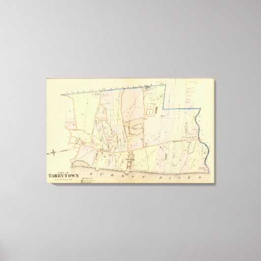 Tarrytown, New York Leinwanddruck (Vorderseite)