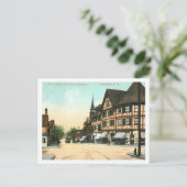 Tarrytown NY, Main St, 1910 Vintag Postkarte (Stehend Vorderseite)