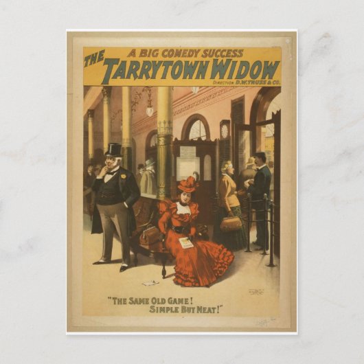 Tarrytown Postkarte (Vorderseite)
