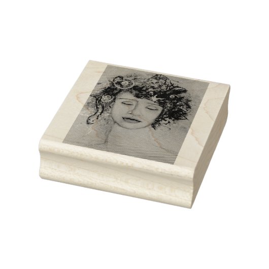 Tars Medusa Fantasy Myth Magic Maureen Girard Gummistempel (Stempel)