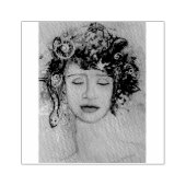 Tars Medusa Fantasy Myth Magic Maureen Girard Gummistempel (Prägung)