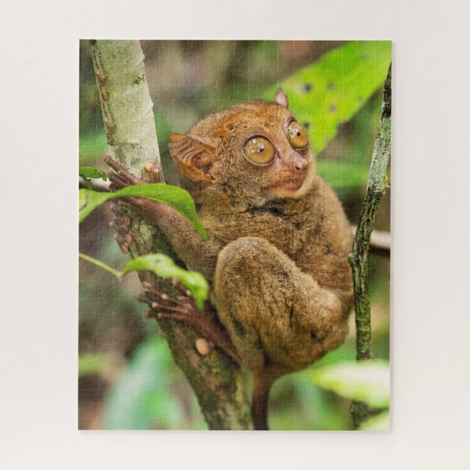 Tarsier-Affen-Wildnis Puzzle (Vertikal)