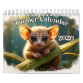 Tarsier Calendar 2026 Kalender (Titelbild)
