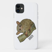 Tarsier Cartoon Illustration Case-Mate iPhone Hülle (Rückseite)
