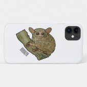 Tarsier Cartoon Illustration Case-Mate iPhone Hülle (Rückseite (Horizontal))