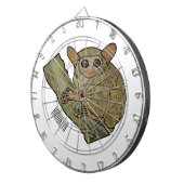 Tarsier Cartoon Illustration Dartscheibe (Vorderseite rechts)
