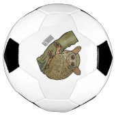 Tarsier Cartoon Illustration Fußball (Gedreht)