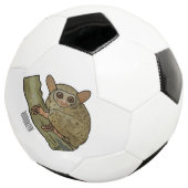 Tarsier Cartoon Illustration Fußball (Dreiviertel)
