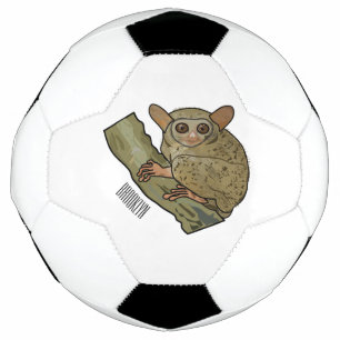 Tarsier Cartoon Illustration Fußball
