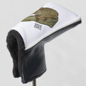 Tarsier Cartoon Illustration Golf Headcover (3/4 Vorderseite)