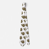 Tarsier Cartoon Illustration Krawatte (Vorderseite)