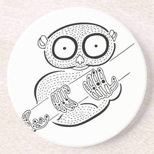 Tarsier Untersetzer (Vorne)