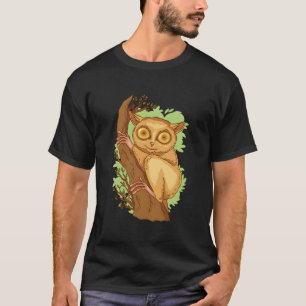 Tarsiers Lemur Niedliche Wildtiere T-Shirt