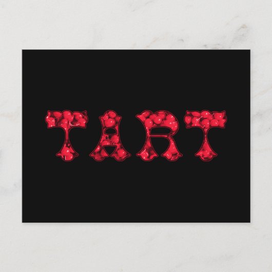 Tart Postkarte (Vorderseite)