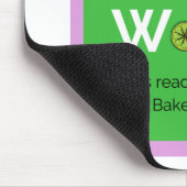 Tart Words Mouse Pad Mousepad (Ecke)