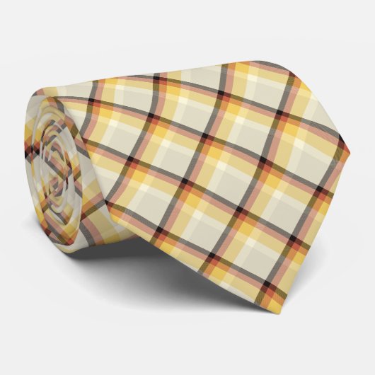 Tartan 5 Krawatte (Gerollt)