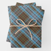 Tartan Anderson Clan Checkered Muster Kariert Geschenkpapier Set (Beispiel)
