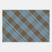 Tartan Anderson Clan Checkered Muster Kariert Geschenkpapier Set (Vorderseite)