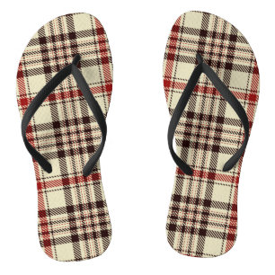 Tartan Badesandalen