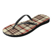 Tartan Badesandalen (Schrägansicht)