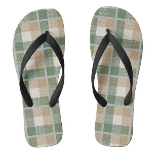 Tartan Badesandalen