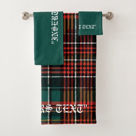 Tartan Badhandtuch Set (Insitu)