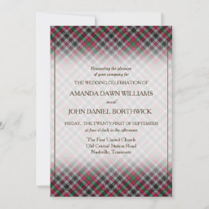 Tartan Beauty Clan Borthwick Scottish Kariert