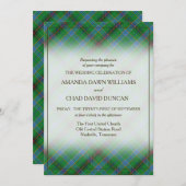 Tartan Beauty Clan Duncan Scottish Kariert (Vorne/Hinten)