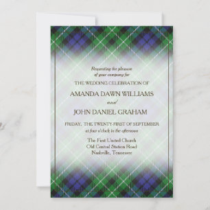 Tartan Beauty Clan Graham Scottish Kariert