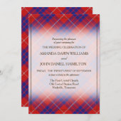 Tartan Beauty Clan Hamilton Scottish Kariert (Vorne/Hinten)