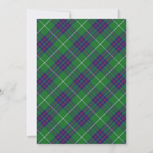 Tartan Beauty Clan MacIntyre Scottish Kariert (Rückseite)