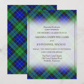 Tartan Beauty Clan MacKay Kariert (Vorne/Hinten)